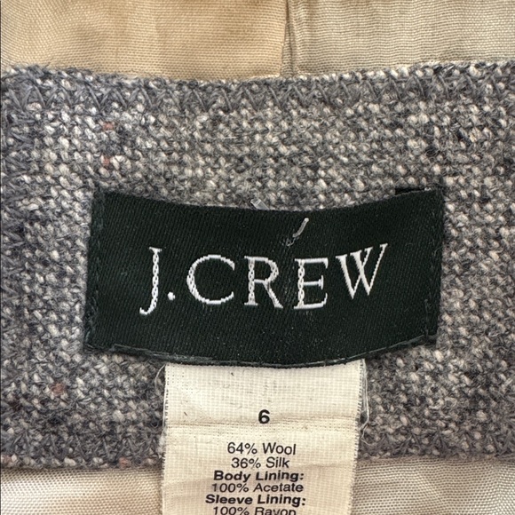 J Crew Herringbone Blazer - Picture 4 of 6